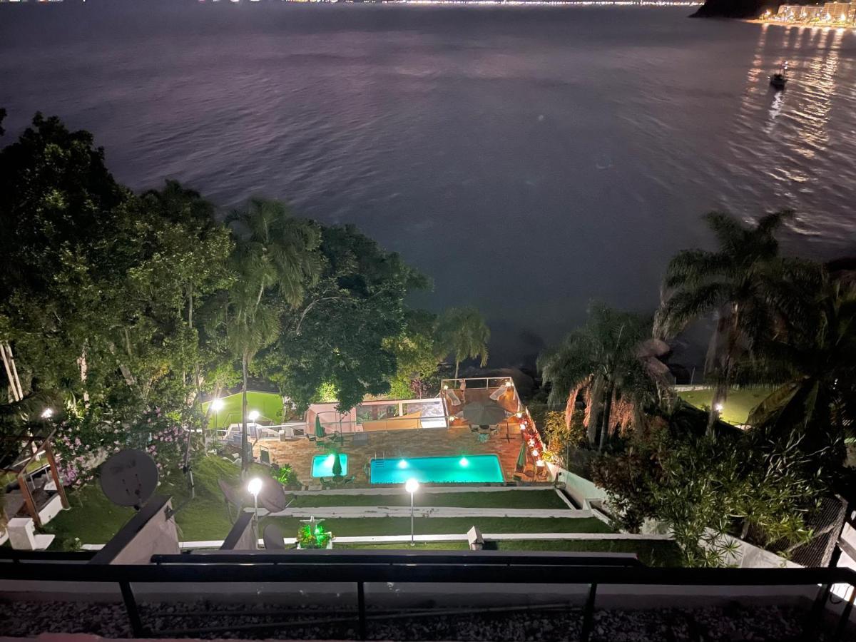 Linda Cobertura Duplex, Pe Na Areia,Vista Linda. Apartman Caraguatatuba Kültér fotó