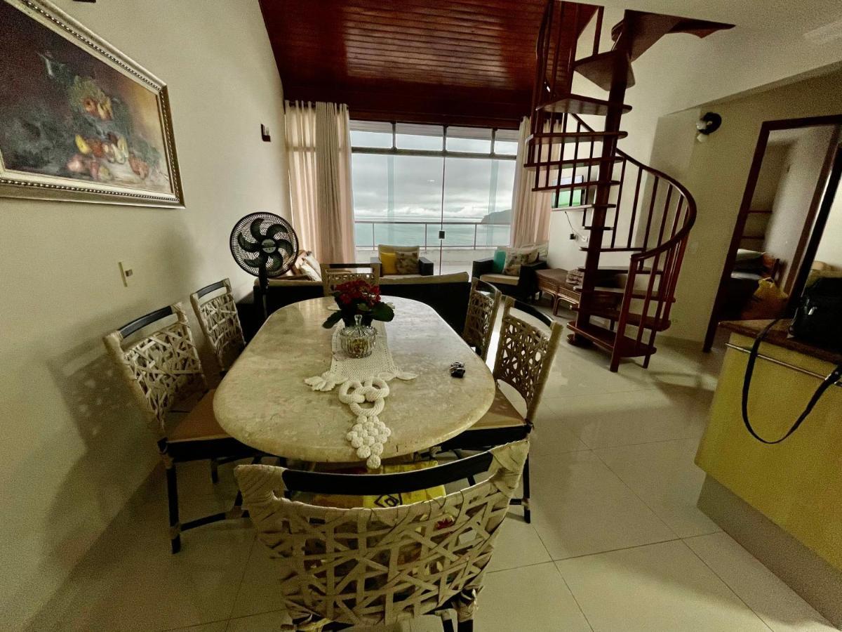 Linda Cobertura Duplex, Pe Na Areia,Vista Linda. Apartman Caraguatatuba Kültér fotó