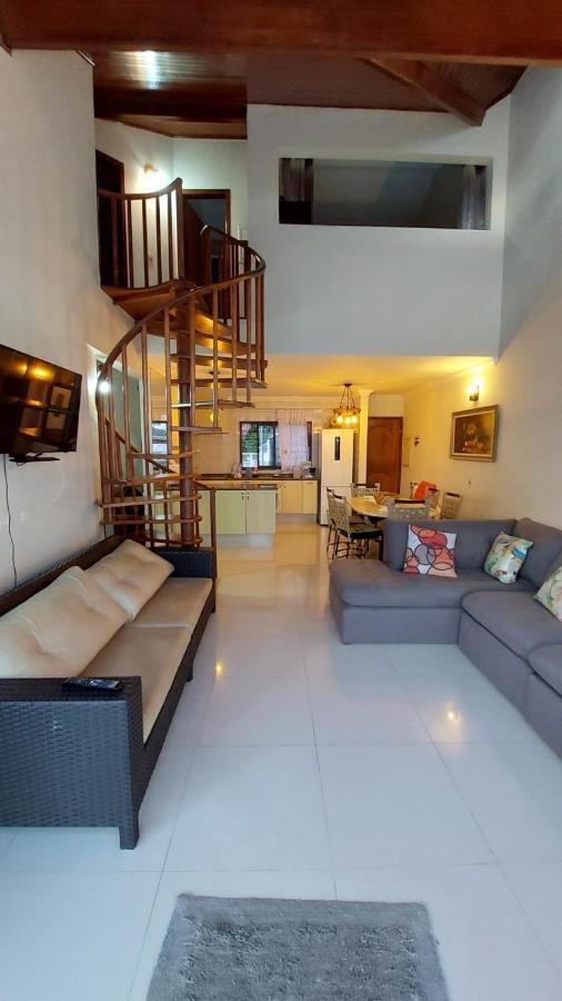 Linda Cobertura Duplex, Pe Na Areia,Vista Linda. Apartman Caraguatatuba Kültér fotó