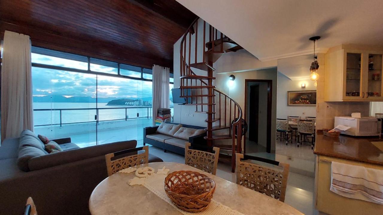 Linda Cobertura Duplex, Pe Na Areia,Vista Linda. Apartman Caraguatatuba Kültér fotó