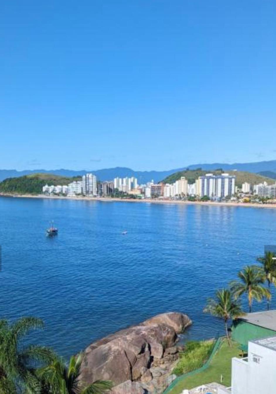 Linda Cobertura Duplex, Pe Na Areia,Vista Linda. Apartman Caraguatatuba Kültér fotó