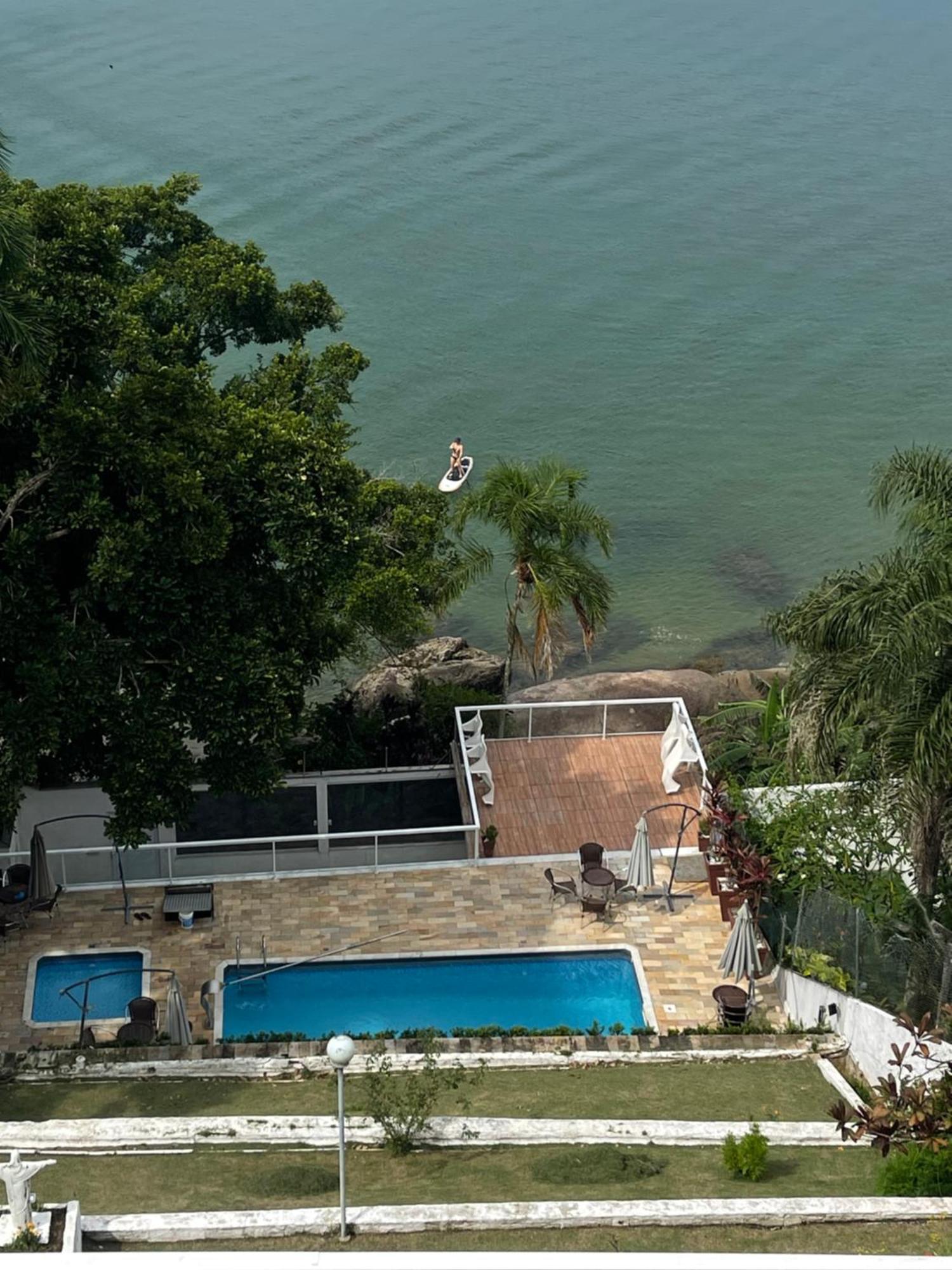 Linda Cobertura Duplex, Pe Na Areia,Vista Linda. Apartman Caraguatatuba Kültér fotó